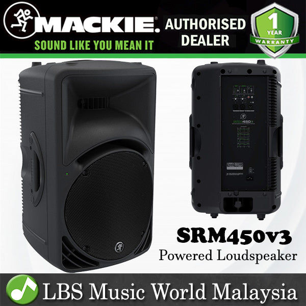 Mackie SRM450v3 1000W 12" Power Speaker Powered Loudspeaker (SRM450 SRM 450)