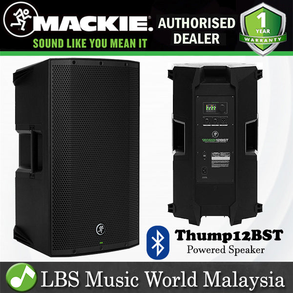 Mackie Thump12BST 1300W 12" Powered Speaker Power Loudspeaker Bluetooth (Thump 12BST)