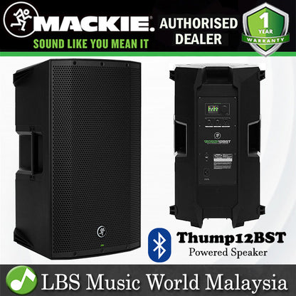 Mackie Thump12BST 1300W 12" Powered Speaker Power Loudspeaker Bluetooth (Thump 12BST)