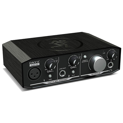 Mackie Onyx Artist 1-2 USB Studio Audio Interface 2 in 2 out Mac & PC