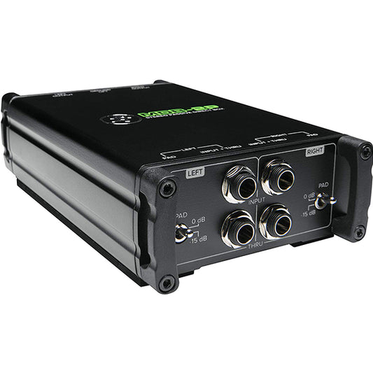 Mackie MDB-2P 2 Channel Stereo Passive Direct Box DI Box (MDB 2P)