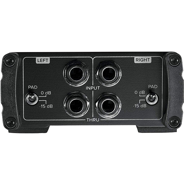Mackie MDB-2P 2 Channel Stereo Passive Direct Box DI Box (MDB 2P)