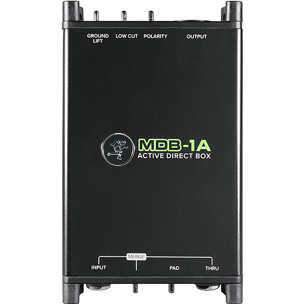 Mackie MDB-1A 1 Channel Active Direct Box DI Box (MDB 1A)