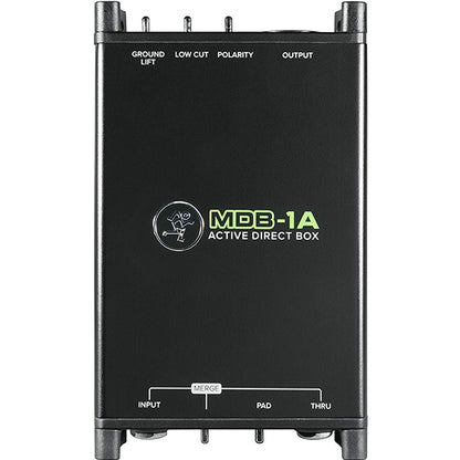 Mackie MDB-1A 1 Channel Active Direct Box DI Box (MDB 1A)