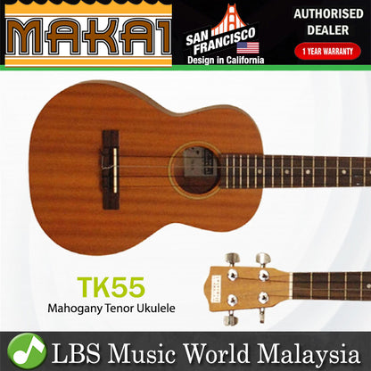 MAKAI TK-55 Tenor Mahogany Body Ukulele (TK55)