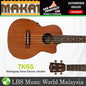 MAKAI TK-65 Mahogany Tenor Cutaway Electric Ukulele with Pickup (TK65)