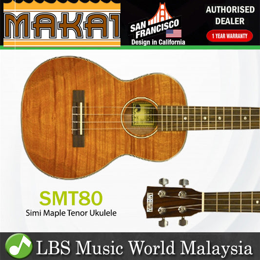 MAKAI SMT-80 Simi Maple Tenor Ukulele (SMT80)