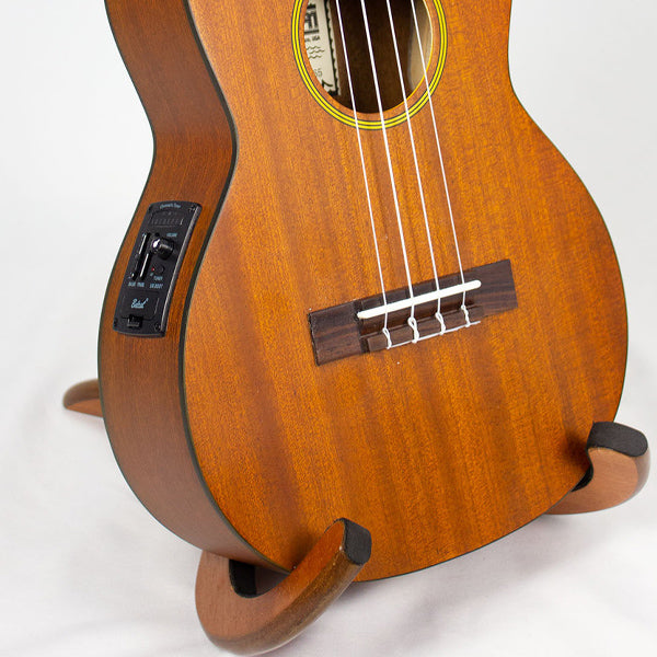MAKAI TK-65 Mahogany Tenor Cutaway Electric Ukulele with Pickup (TK65)