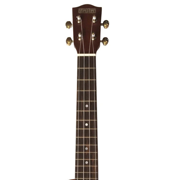 MAKAI TK-65 Mahogany Tenor Cutaway Electric Ukulele with Pickup (TK65)