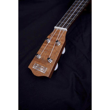 MAKAI LK-70E Solid Spruce Top Deluxe Soprano Lace Wood Ukulele (LK70E)