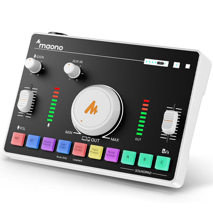 Maono Maonocaster AMC2 NEO One Stop Streaming Audio Interface Mixer and Sound Card