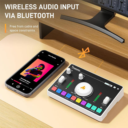 Maono Maonocaster AMC2 NEO One Stop Streaming Audio Interface Mixer and Sound Card