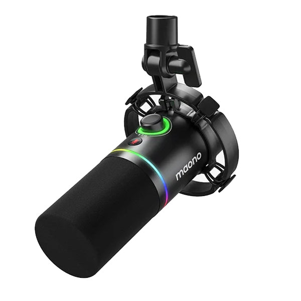 Maono PD200X Podcast Mic USB and XLR  Cardiod Dynamic Microphone Built in LED