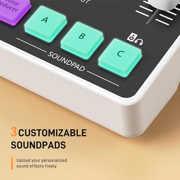 Maono Maonocaster AMC2 NEO One Stop Streaming Audio Interface Mixer and Sound Card