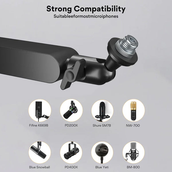 Maono BA92 Adjustable Rotatable Microphone Suspension Boom Arm Stand (BA 92)