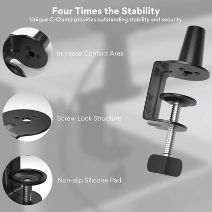 Maono BA92 Adjustable Rotatable Microphone Suspension Boom Arm Stand (BA 92)
