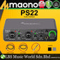 Maono PS22 Audio Interface for Recording Music Production and Guitar Audio Mixer