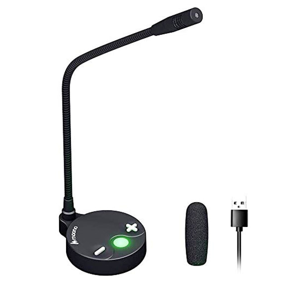 Maono AU-GM10 USB Conference Microphone Unidirectional Gooseneck Mic (GM10)