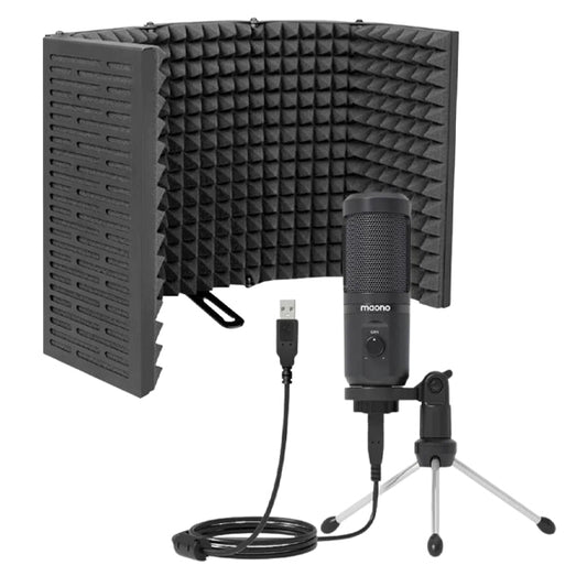 Maono PM-461+ AU-S05 Podcasting Cardiod Condenser Microphone with Mic Shield (PM461 AUS05)