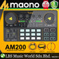 Maono Maonocaster Lite AM200 Audio Interface Podcast Mixer with Bluetooth