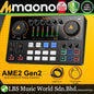 Maono Maonocaster AME2 Audio Interface and Podcast Mixer Built in Preamp (E2 AME2 Gen2)