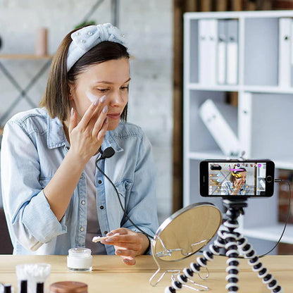 Maono AU100 3.5MM Lavalier Omnidirectional Mic Capsule Clip On Microphone