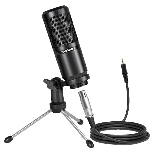 Maono AU-360TR Condenser Cardioid Mic Podcast USB Microphone Kit (360TR)