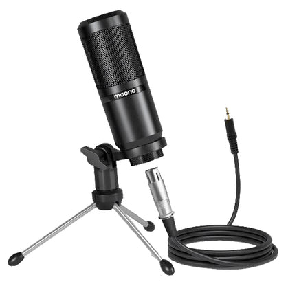 Maono AU-360TR Condenser Cardioid Mic Podcast USB Microphone Kit (360TR)