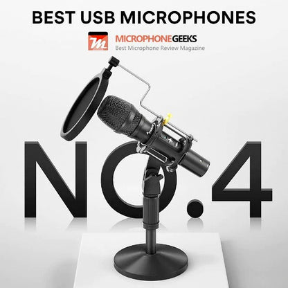 Maono HD300T USB or XLR Dynamic Cardioid Mic Broadcast Microphone (HD300 T)