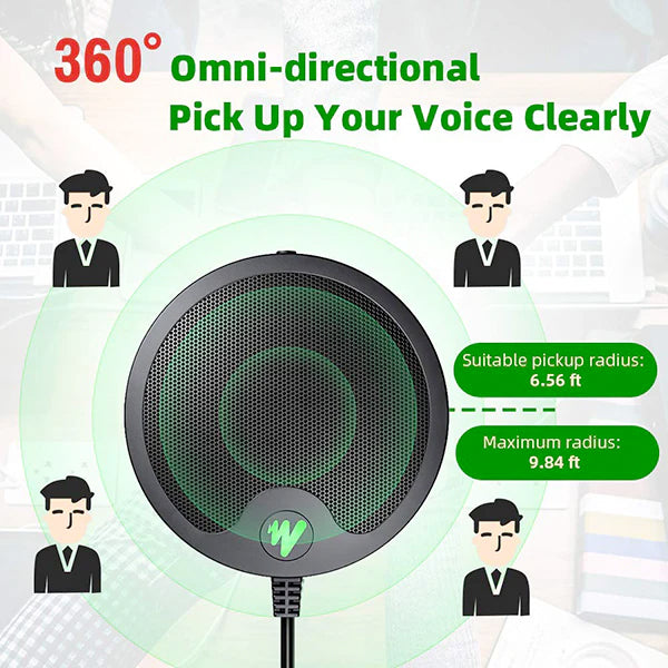 Maono BM10 USB Conference Microphone Omnidirectional Condenser Mic
