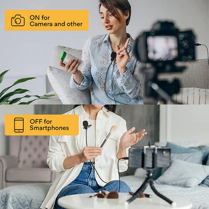 Maono AU100 3.5MM Lavalier Omnidirectional Mic Capsule Clip On Microphone