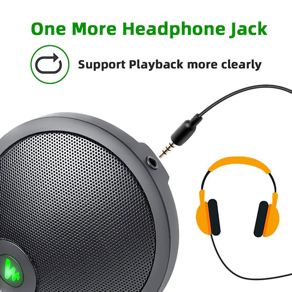 Maono BM10 USB Conference Microphone Omnidirectional Condenser Mic