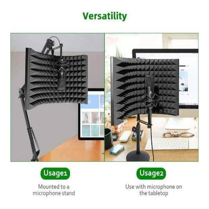 Maono AU-MIS50 Microphone Isolation Shield Panel Sound Absorbing (AU MIS50)