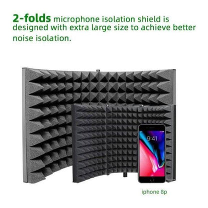 Maono AU-MIS50 Microphone Isolation Shield Panel Sound Absorbing (AU MIS50)