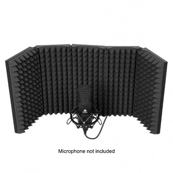 Maono AU-S05 5 Panel Microphone Isolation Shield Pop Filter (AUS05 AU S05)