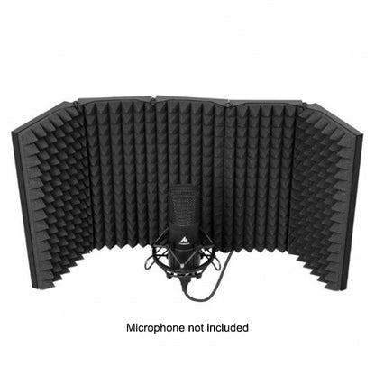 Maono AU-S05 5 Panel Microphone Isolation Shield Pop Filter (AUS05 AU S05)