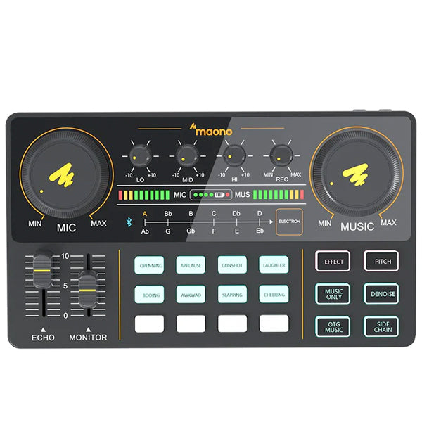 Maono AM200S1 Maonocaster Lite AM200 Podcast Equipment Bundle with Microphone (AM200 S1)