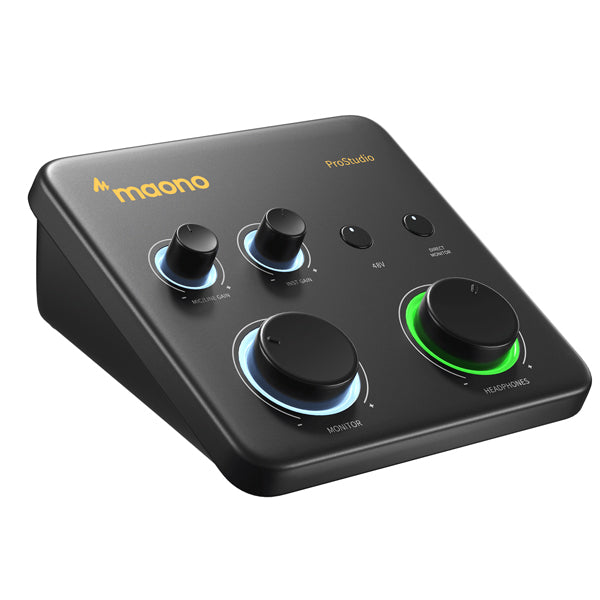 Maono PS22 Lite USB Audio Interface Portable Studio Recording for PC & Mobile