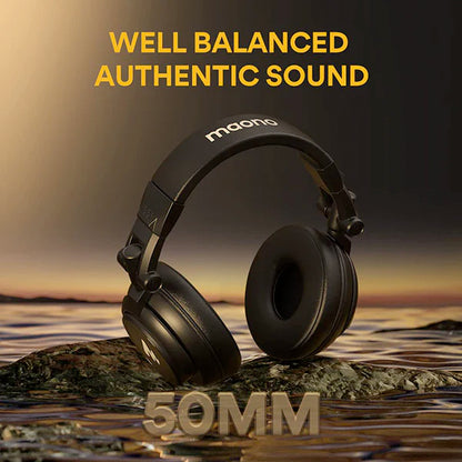 Maono MH601 Ultra Light PC Closed Back Dynamic Studio Headphone Gaming Headset