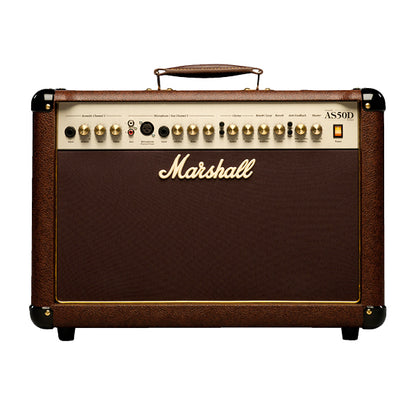 Marshall AS50D 50W 2X8 Inch Amp 2 Channel Acoustic Guitar Combo Speaker Amplifier (AS50 D)