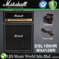 Marshall DSL100HR 100 Watt Tube Head Guitar Speaker Amplifier with 2 Channel Amp (DSL100 HR)