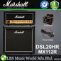 Marshall DSL20HR 20 Watt 2 Channel Tube Head Guitar Speaker Amplifier with Amp Effect (DSL20 HR)