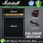Marshall DSL100HR 100 Watt Tube Head Guitar Speaker Amplifier with 2 Channel Amp (DSL100 HR)