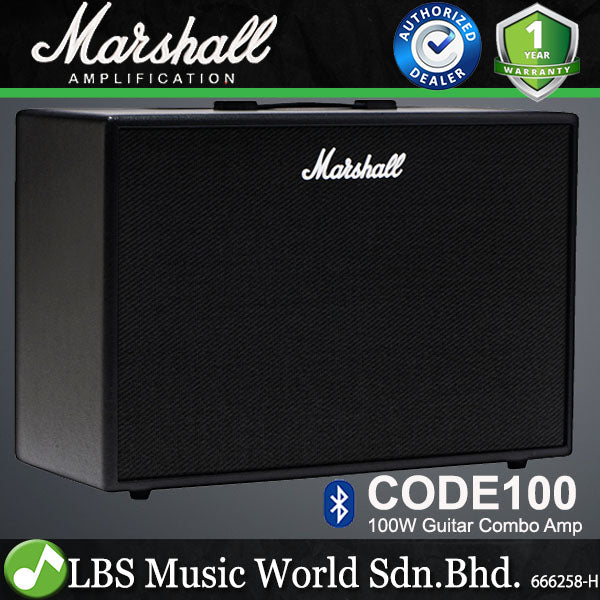 Marshall Code 100 100W 2x12" Digital Speaker Amp Modeling Amplifier with Effect (Code100)