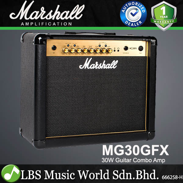 Marshall MG30GFX 30W Electric Guitar Amp Combo Amplifier (MG30 MG30G)