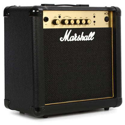 Marshall MG15G Gold Series 15W Electric Guitar Amp Combo Amplifier (MG15GR MG15GFX)