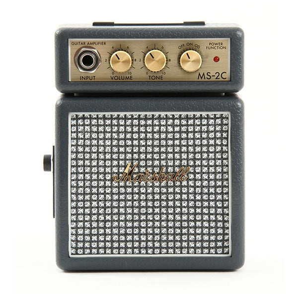 Marshall MS-2C 1 Watt Electric Guitar Micro Amp Speaker Battery Powered Amplifier Classic (MS-2 / MS 2)