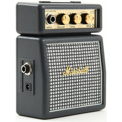 Marshall MS-2C 1 Watt Electric Guitar Micro Amp Speaker Battery Powered Amplifier Classic (MS-2 / MS 2)