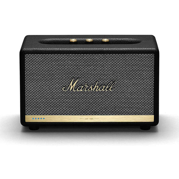 Marshall Acton II Wireless Bluetooth Speaker Black Active Loudspeaker Black (Version 2)