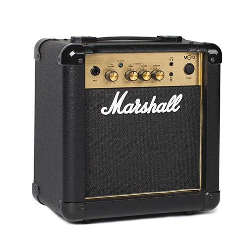 Marshall MG10G 10 Watt 6.5" Combo Amplifier Electric Guitar Amp Gold Series (MG10 MG 10)